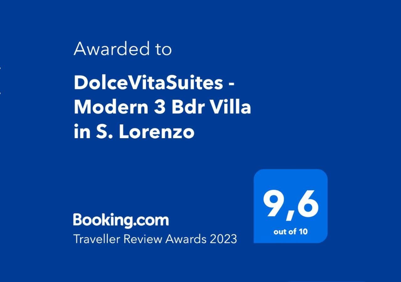 Dolcevitasuites - Modern 3 Bdr Villa In S. Lorenzo 레이타니 외부 사진